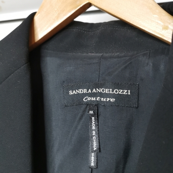 Sandra Angelozzi - Designer blazer jet black - Picture 7 of 7